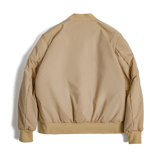 马登工装 美式复古双面穿MA1飞行员夹克棉服夹棉棒球服上衣外套男 商品图8