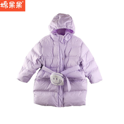 棉果果冬季新品女童长款羽绒服M422102923605 商品图1