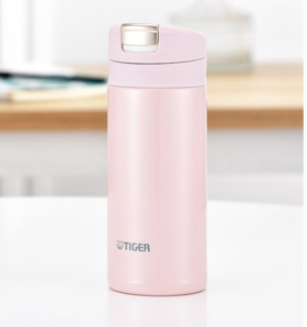 虎牌男女轻量时尚型保温杯MMX-A20C-PP-粉色 200ml