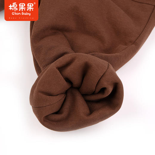 棉果果冬季新品男童小毛圈针织夹棉长裤M412200823682 商品图5