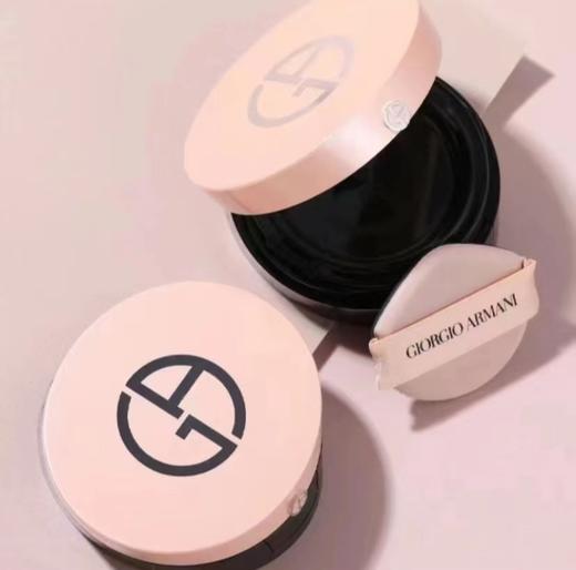 阿玛尼限定裸粉气垫粉底液保湿皮革红气垫BB霜 商品图0