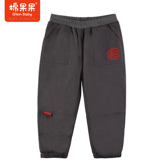 棉果果春季新品男童女童梭织工装裤M502200823641 商品图0