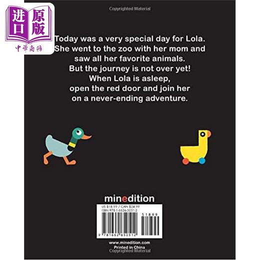 【中商原版】罗拉爱动物 Imapla Lola Loves Animals 英文原版 儿童绘本 故事图画书 精装精品绘本 进口儿童读物 新奇图画书 商品图4