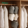 FaSoLa袜子收纳神器内衣内裤收纳盒挂壁家用衣柜子学生宿舍悬挂晾袜架 商品缩略图5