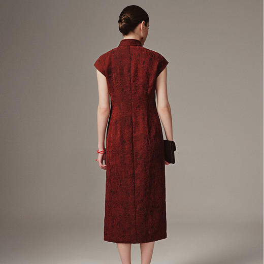 TANGY Collection天意高端精品2023商场同款女士中长款连衣裙 商品图2