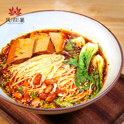 凤归巢有机龙须细面300g/盒（火龙果味、紫薯味、南瓜味、秋葵味、原味5种口味）汤面拌面 商品图1
