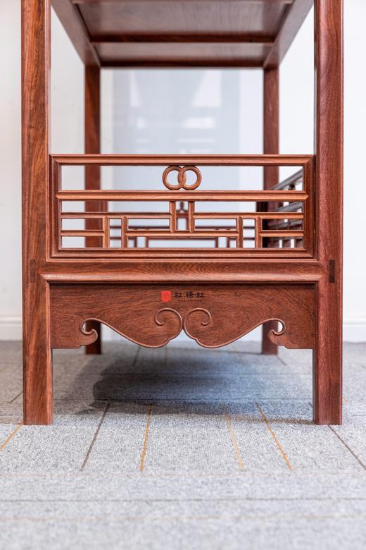红桥红  家具严选  缅甸花梨（大果紫檀）【178 上博复刻品字栏杆 书架】 商品图8