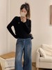 【风风同款！小马刺绣麻花毛衣】秋冬2025新款打底衫软糯慵懒风韩版套头内搭针织衫显瘦圆领打底毛衣 商品缩略图8