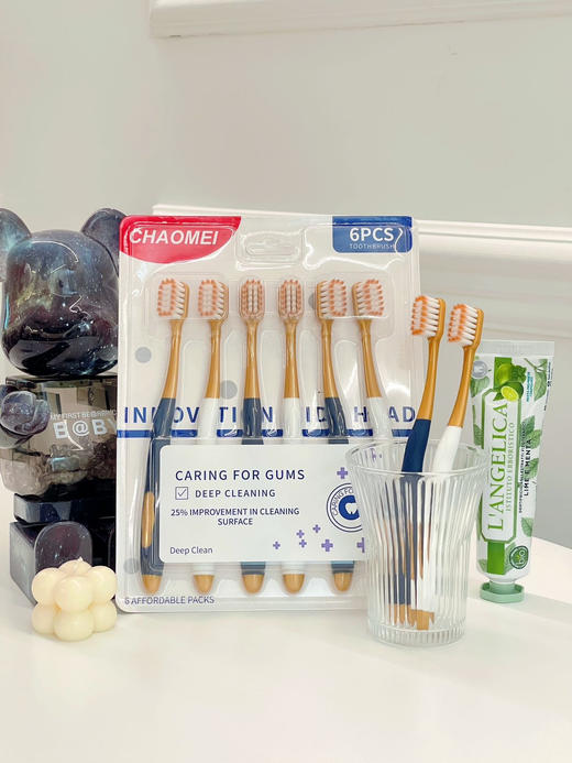 🔥惊呆啦！到手12支💰29.9！山姆同款CHAOMEI密丝柔牙刷！外贸原单品质，出口突破百万+的一款牙刷，隔着屏幕都能感受到高端的质感，用一次就爱上了！ 最 商品图6