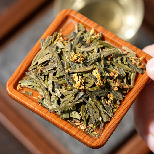 2025年新货【桂花九曲红梅·桂花龙井】真花窨制 商品图2