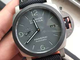 VS厂沛纳海1662钛金属材质复刻手表一比一手表n厂c厂zf厂vs厂clean厂noob厂广州手表测评