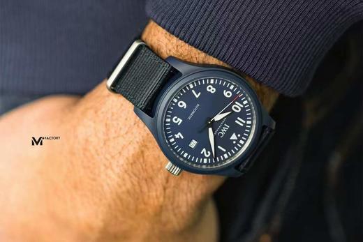 M+厂万国马克十八蓝陶瓷复刻手表一比一手表n厂c厂zf厂vs厂clean厂noob厂广州手表测评 商品图1