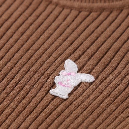 ☆【实体店同款】女童中领针织衫2023年冬季新款安奈儿童装XG344750 商品图4