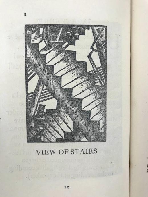 1924年 希拉里·佩普勒《Libellus lapidum》 大卫·琼斯约10幅版画插图 平装32开 商品图10