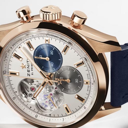 真力时 Zenith CHRONOMASTER旗舰系列开心腕表 18.3300.3604/69.C922 商品图1