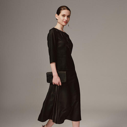 TANGY Collection天意高端精品商场同款女士茛绸上衣 商品图1