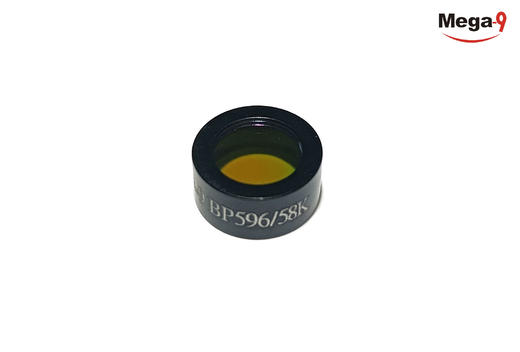 BP596/58K OD3@200-1200 T>95% Φ12.7*6 带通滤光片 （带套圈） 商品图0