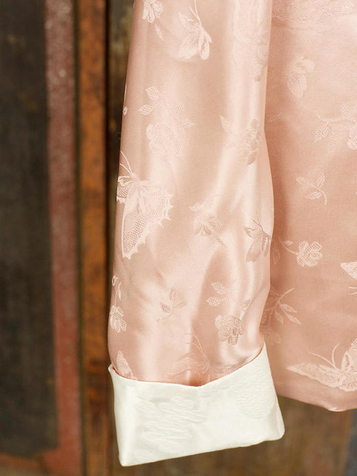 盛唐牡丹 |真丝蝶恋花外套(正肩不夹棉) 商品图2