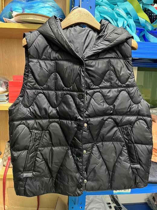 G08229#连帽棉衣马甲 商品图0