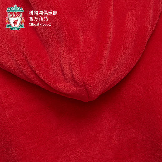 利物浦俱乐部官方商品 | 红色成人浴袍宽松休闲绒毛官方球迷正品 商品图4