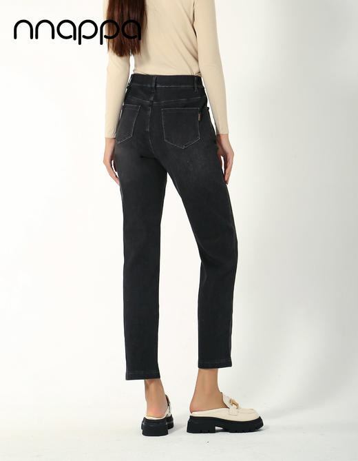 梭织弹力磨毛老爹牛仔裤PA29265 商品图2