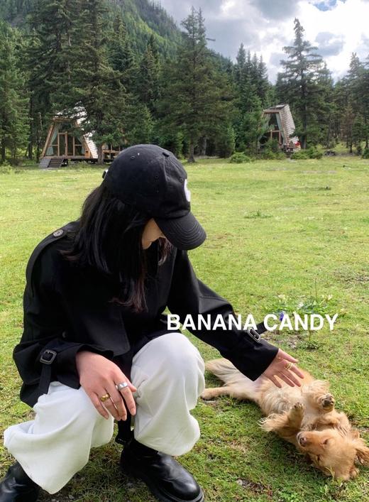 香蕉糖春款短款时尚风衣Y82312 商品图4