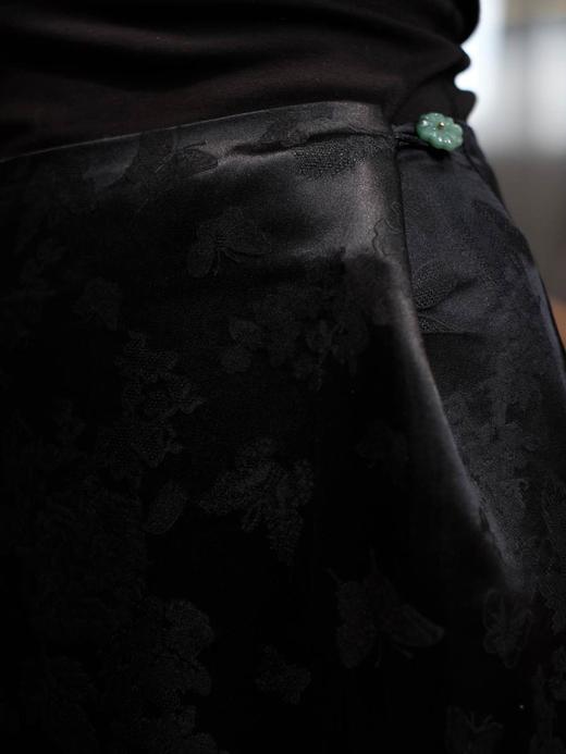 盛唐牡丹 | 早春真丝蝶恋花新中式女裙 商品图4