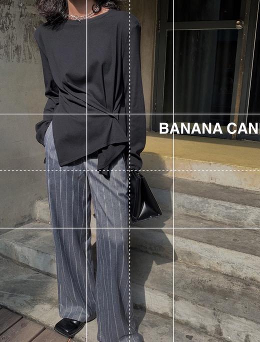 BANANA CANDY 香蕉糖侧提针织衫 商品图4