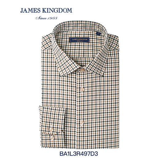 【天丝羊毛保暖衬衫】男士春秋冬新品羊毛混纺商务液氨免烫长袖衬衫 商品图3