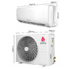 志高（CHIGO）KFR-26GW/35GW/51GW  CBP169+A3G 空调挂机冷暖三级变频家用卧室壁挂式节能轻音 商品缩略图7