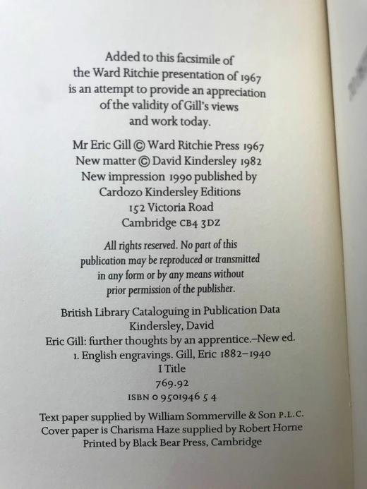 埃里克·吉尔：一位学徒的深入思考 约30幅插图 平装36开 商品图4