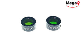 BP595/59K OD3@200-1200 T>95% Φ12.7*6 带通滤光片 （带套圈）