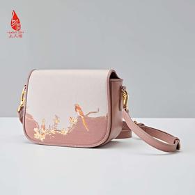 SAINTJOY/上久楷 宋锦斜背包  鹊上枝头 BWW22A1501