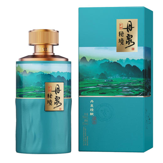 广西丹泉酒 秘境系列 酱香型白酒53度纯粮食酱酒 送礼收藏大曲坤沙  500ml*4瓶整箱 商品图1