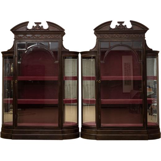 民国 柚木西洋酒柜（一对） 商品图5