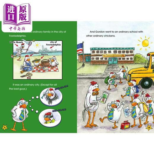 【中商原版】Kung Pow Chicken#1-5 宫保鸡丁5册套装 学乐BRANCHES大树系列 蓝思值550-590L 英文原版 儿童章节桥梁书 5-7岁 商品图5