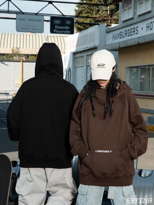 男加绒带帽卫衣93269 商品图2