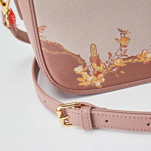 SAINTJOY/上久楷 宋锦斜背包  鹊上枝头 BWW22A1501 商品图7