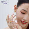 蝴蝶耳钉女计价足金耳环养耳洞耳饰生日送女友礼物【按克计价黄金1】MEMORA诗普琳GEE02101（线上专供） 商品缩略图4