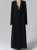 ranyepersonal｜coat 垫肩低胸系带后网纱拼接宽松西装大衣  [ 黑LELUXE22CO02 ] 商品缩略图5
