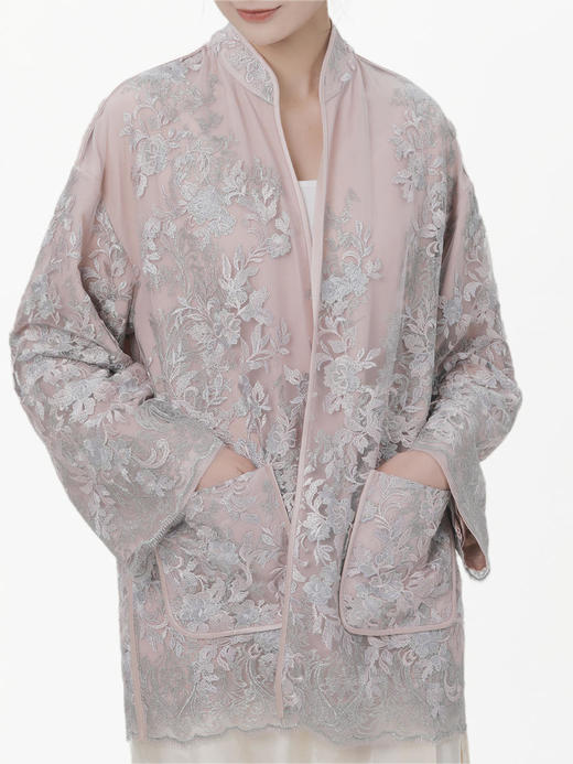 盛唐牡丹 |意大利进口蕾丝外套 商品图0