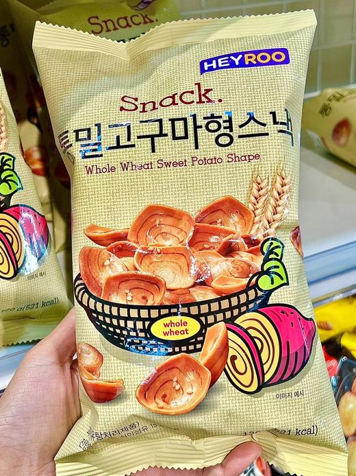 莉迩全麦地瓜味脆片120g 商品图0