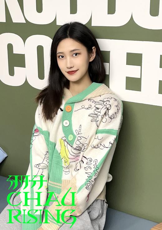 刺绣羊毛连帽衫 商品图2