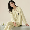 100%纯棉【情侣纯棉睡衣】秋冬款长袖开衫睡衣  家居服套装  情侣装 商品缩略图5