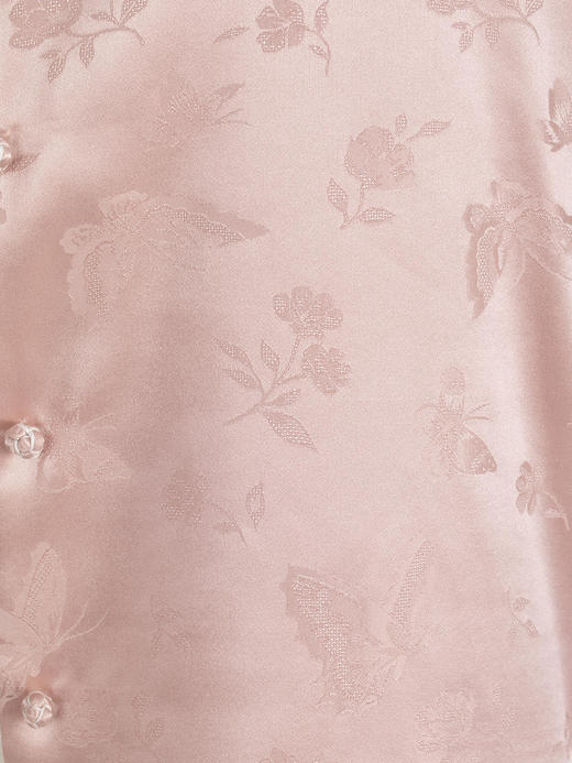 盛唐牡丹 |真丝蝴蝶双面穿外套(落肩夹棉) 商品图10