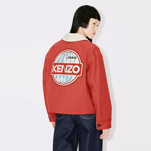 KENZO 高田贤三 女士旅行子母标志贴花夹克外套 红色 FD62 VE045 9GC 22 商品图2