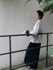 盛唐牡丹 |牛仔盘扣一步裙 商品缩略图8
