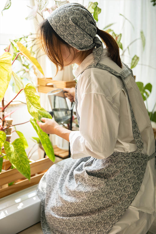 心形花束系列围裙厨房家用新款超好看围裙 商品图2