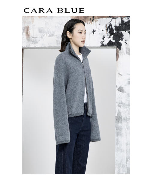 CARA BLUE时尚针织开衫 商品图2