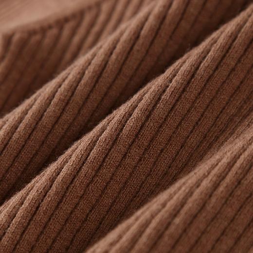 ☆【实体店同款】女童中领针织衫2023年冬季新款安奈儿童装XG344750 商品图7